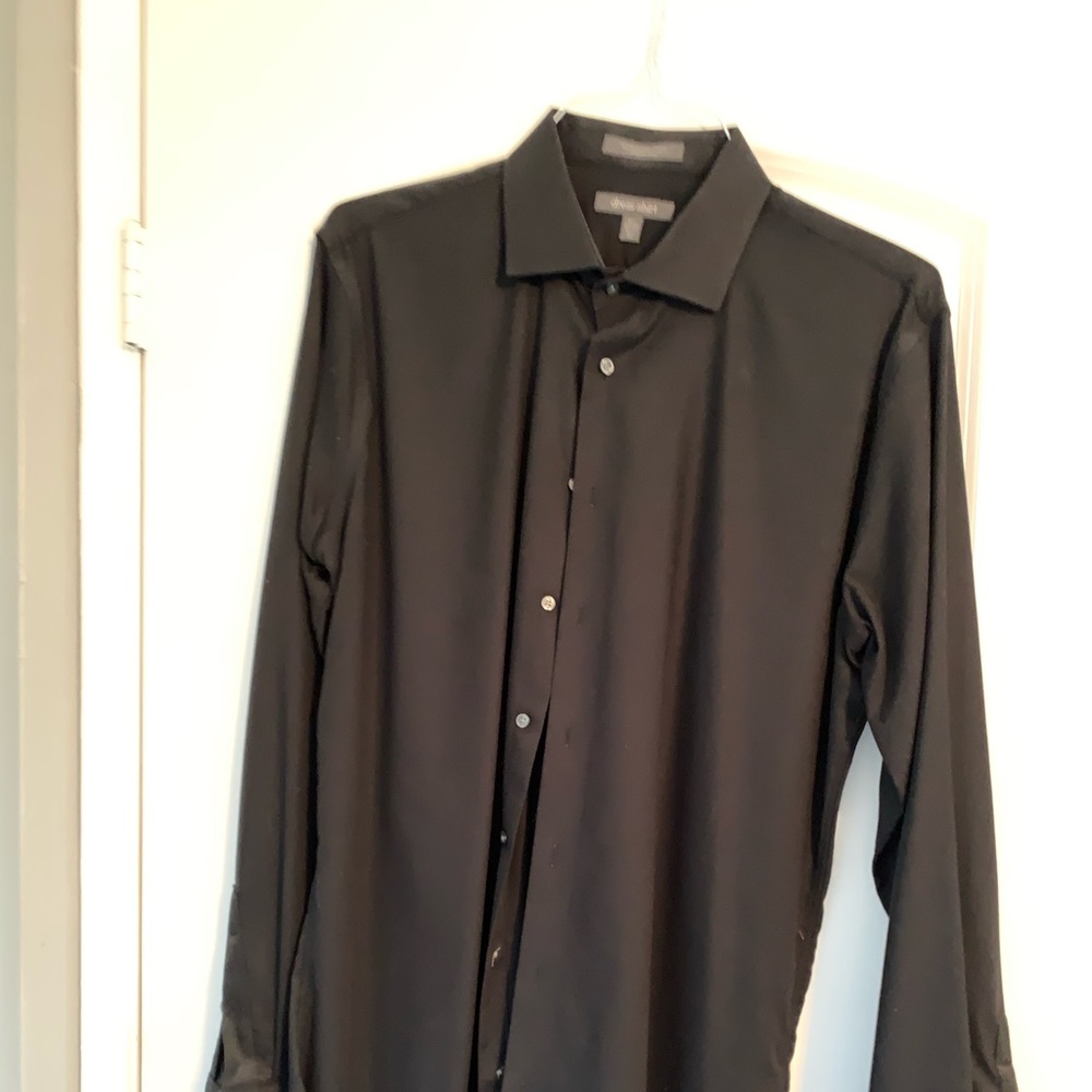 Black dress shirt